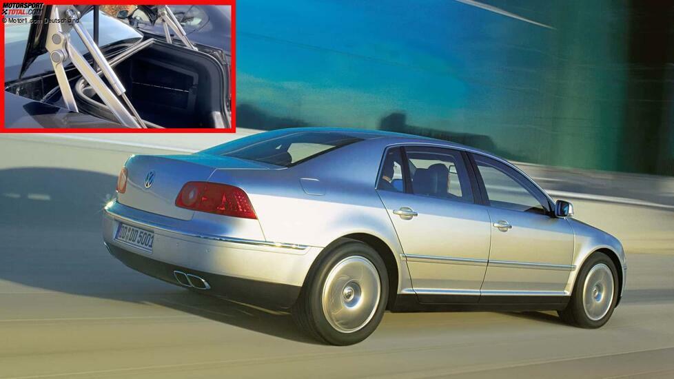 volkswagen-phaeton with photo of trunk mechanism