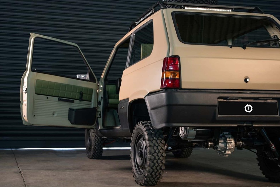 Der Fiat Panda Panduccia ist eine Idee von Garage Italia Custom. Der Umbau mit Elektromotor soll in einer Kleinserie produziert werden