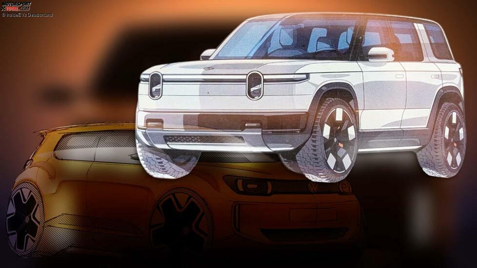 Rivian R2 VW EV Underpinnings Hero