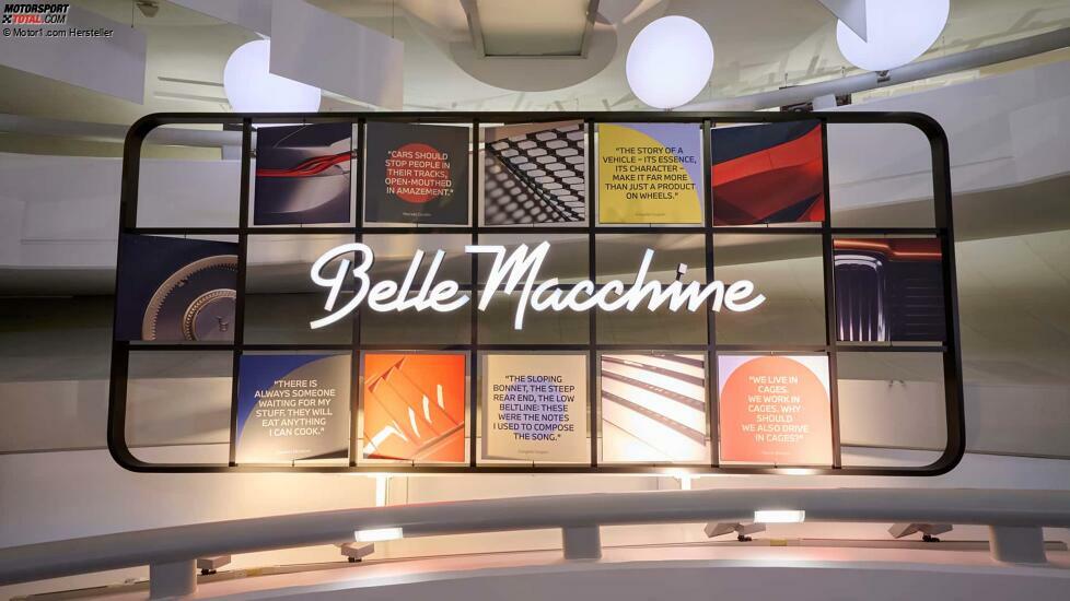 Ausstellung Belle Macchine: Italienisches Automobildesign bei BMW