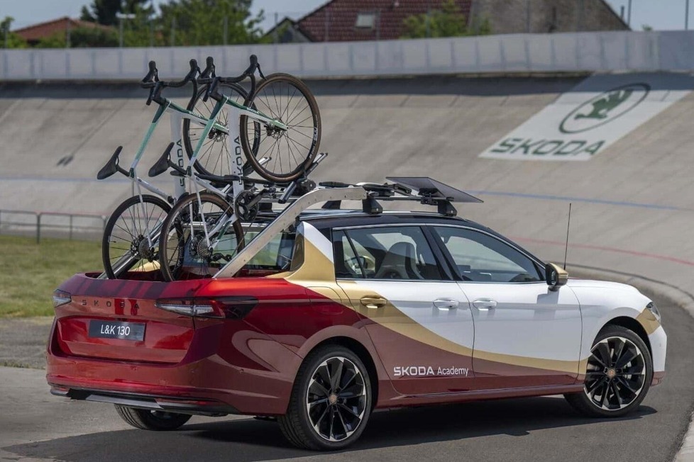 Nein, das ist kein absurder Photoshop-Versuch, sondern ein Studentenprojekt mit Fahrrad-Hommage