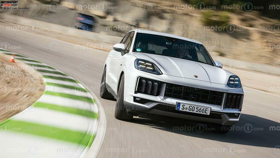 Porsche Cayenne (2026) im Rendering von Motor1.com