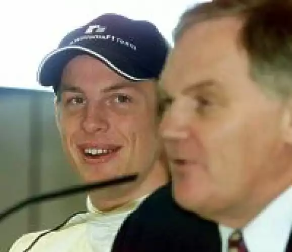 Patrick Head und Jenson Button Titel-Bild zur News: Patrick Head und Jenson Button