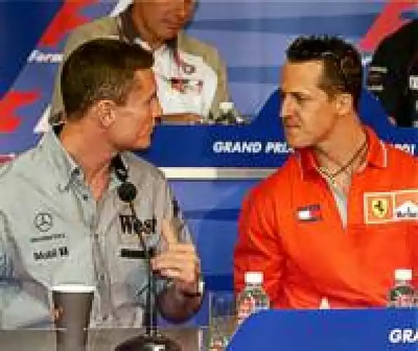 Coulthard und Schumacher Titel-Bild zur News: Coulthard und Schumacher