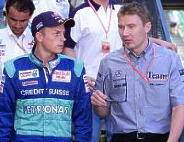 Räikkönen und Häkkinen Räikkönen und Häkkinen