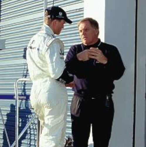 Titel-Bild zur News: Ralf Schumacher und Patrick Head