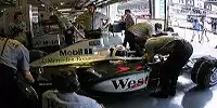 David Coulthard in der Box