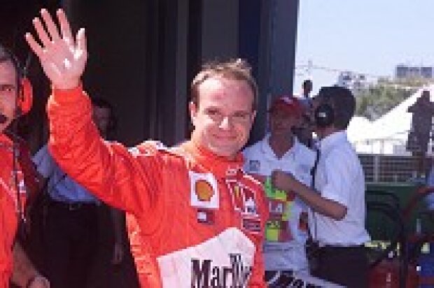 Titel-Bild zur News: Ferrari-Pilot Rubens Barrichello