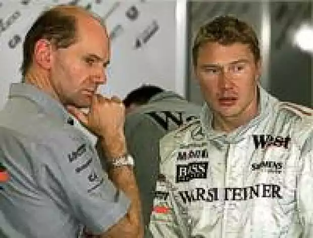 Newey und Häkkinen Titel-Bild zur News: Newey und Häkkinen