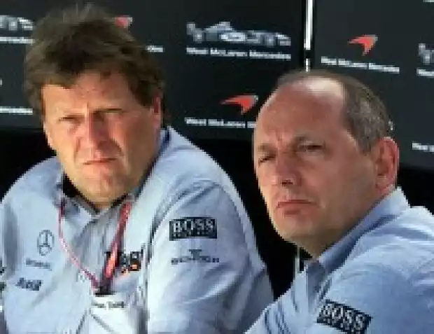 Ron Dennis und Norbert Haug Titel-Bild zur News: Ron Dennis und Norbert Haug
