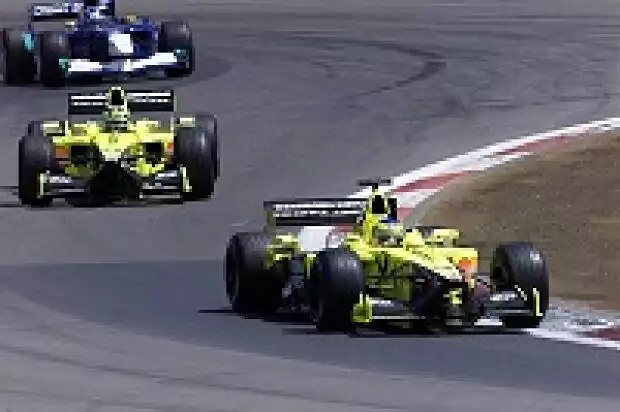 Jarno Trulli und Heinz-Harald Frentzen Titel-Bild zur News: Jarno Trulli und Heinz-Harald Frentzen