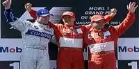 Bild zum Inhalt: Michael Schumacher gewinnt vor Bruder Ralf in Frankreich