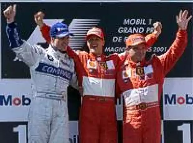 Podium Magny-Cours Titel-Bild zur News: Podium Magny-Cours