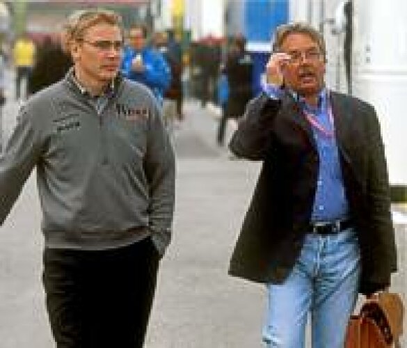 Titel-Bild zur News: Häkkinen und Rosberg