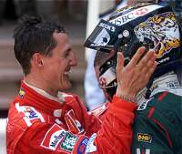 Titel-Bild zur News: Schumacher und Irvine