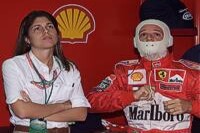 Sylvana und Rubens Barrichello
