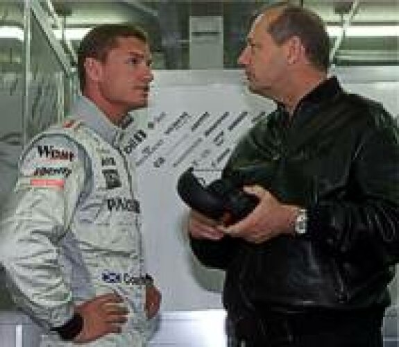 David Coulthard und Ron Dennis David Coulthard und Ron Dennis