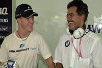 Ralf Schumacher und Dr. Mario Theissen