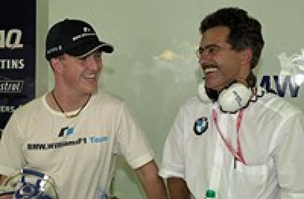 Ralf Schumacher und Dr. Mario Theissen