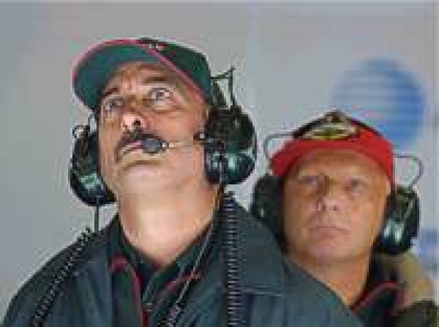 Titel-Bild zur News: Bobby Rahal und Niki Lauda