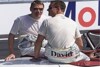 Bild zum Inhalt: Häkkinen und Coulthard auf Stippvisite in Stuttgart
