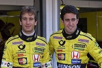 Jarno Trulli und Ricardo Zonta (Jordan Grand Prix)