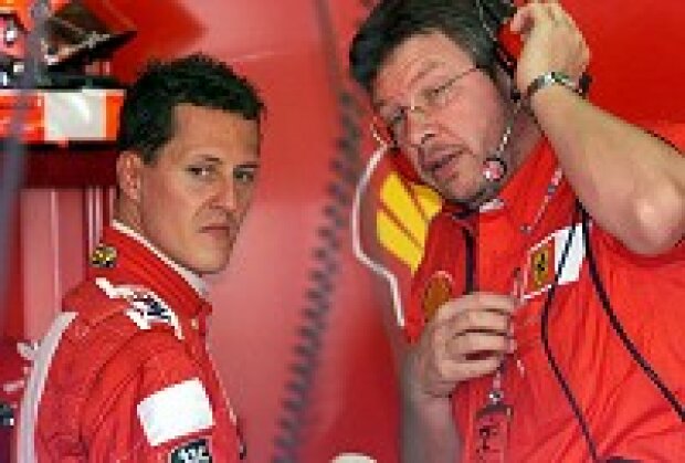 Titel-Bild zur News: Michael Schumacher und Ross Brawn