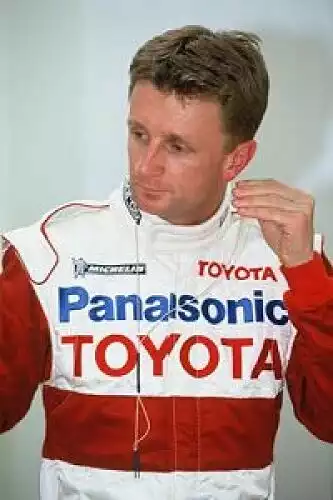 Allan McNish (Toyota) Titel-Bild zur News: Allan McNish (Toyota)