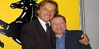 Luca di Montezemolo (Ferrari-Präsident) und Jean Todt (Ferrari-Sportdirektor)