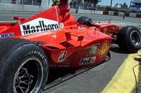 Barrichellos zerstörter Ferrari