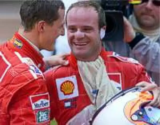 Michael Schumacher und Rubens Barrichello Titel-Bild zur News: Michael Schumacher und Rubens Barrichello
