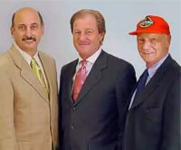 Rahal, Reitzle, Lauda Titel-Bild zur News: Rahal, Reitzle, Lauda