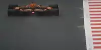 Ein Arrows-Pilot im Regen von Spa