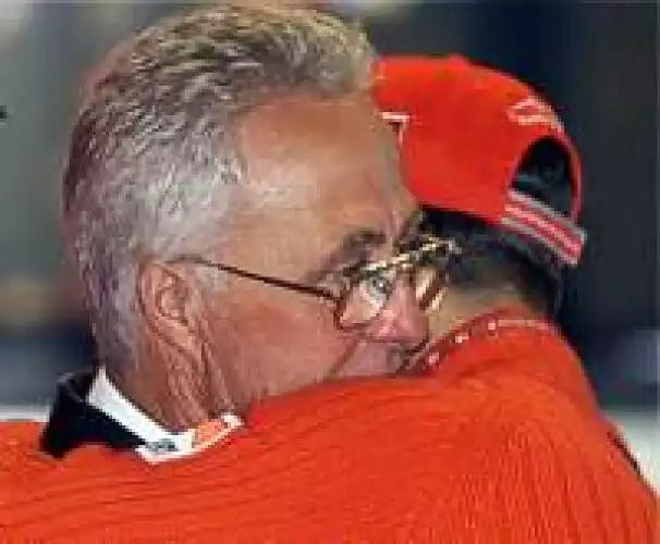 Rolf und Michael Schumacher Titel-Bild zur News: Rolf und Michael Schumacher