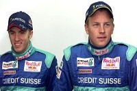 Nick Heidfeld und Kimi Räikkönen