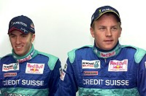 Titel-Bild zur News: Nick Heidfeld und Kimi Räikkönen