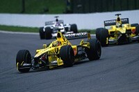 Jarno Trulli und Jean Alesi (Jordan-Honda)