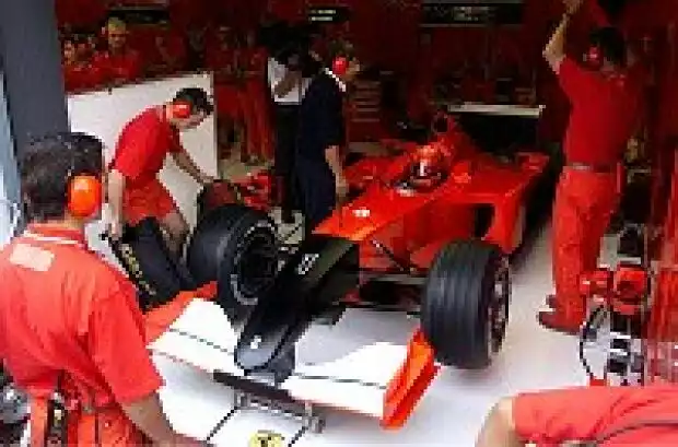 Michael Schumacher (Ferrari) Titel-Bild zur News: Michael Schumacher (Ferrari)