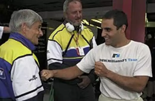 Titel-Bild zur News: Pierre Dupasquier und Juan-Pablo Montoya