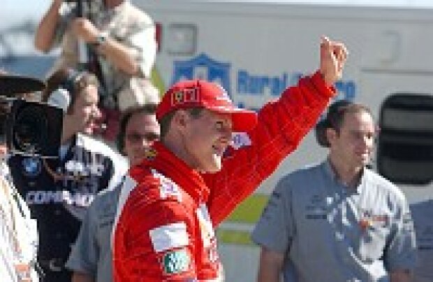 Titel-Bild zur News: Michael Schumacher (Ferrari)