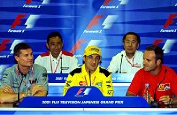 Titel-Bild zur News: FIA-Pressekonferenzteilnehmer am Donnerstag