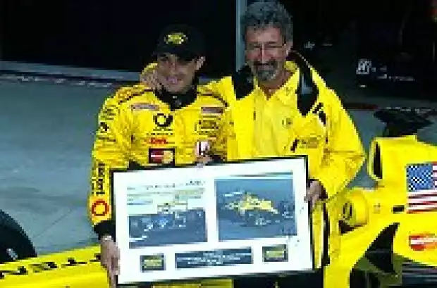 Jean Alesi (Jordan-Honda) Titel-Bild zur News: Jean Alesi (Jordan-Honda)