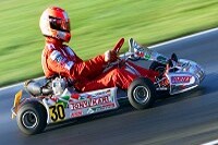 Michael Schumacher im Kart