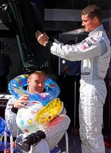 Häkkinen und Coulthard Titel-Bild zur News: Häkkinen und Coulthard