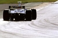 Ein McLaren-Pilot beim Test