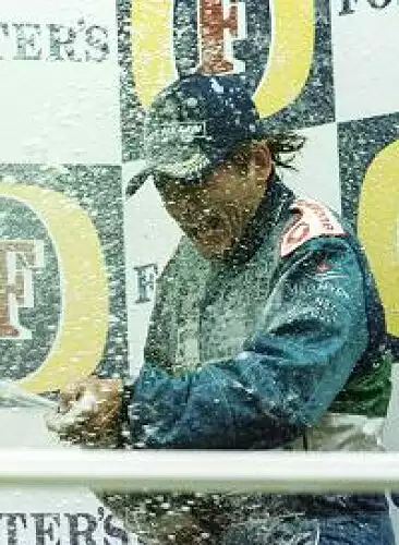 Giancarlo Fisichella auf dem Podium in Spa-Francorchamps Titel-Bild zur News: Giancarlo Fisichella auf dem Podium in Spa-Francorchamps