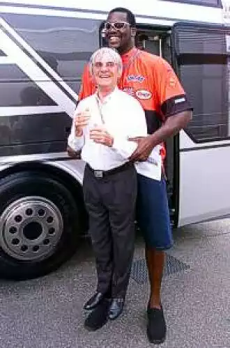 Shaquille O`Neal und Ecclestone Titel-Bild zur News: Shaquille O`Neal und Ecclestone