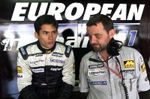 Titel-Bild zur News: Alex Yoong und Paul Stoddart in der Minardi-Box