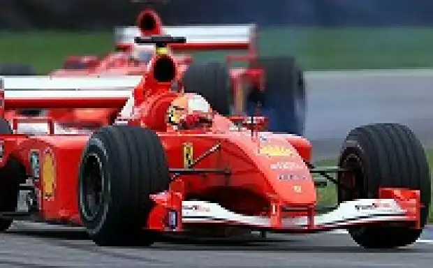 Michael Schumacher im F2001 Titel-Bild zur News: Michael Schumacher im F2001