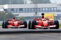 Luca Badoer und Michael Schumacher